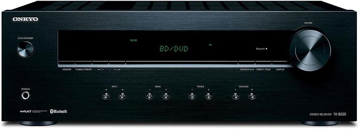Onkyo RECEIVER TX8220, Preto, TX-8220