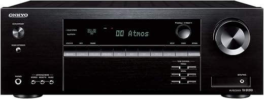 Receiver Onkyo TX-SR393 Dolby Atmos e DTS: X HDR 5.2Ch (120v)