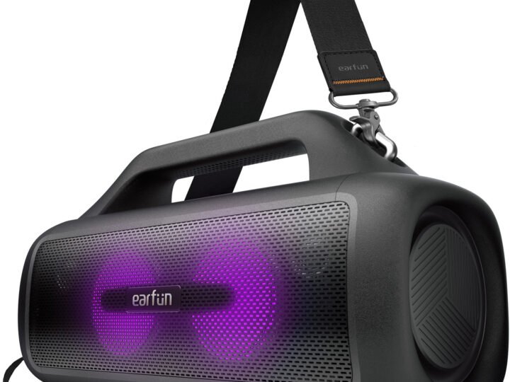 EarFun UBoom X: 80 watts, IP67 e graves absurdos numa caixa Bluetooth que custa metade das rivais