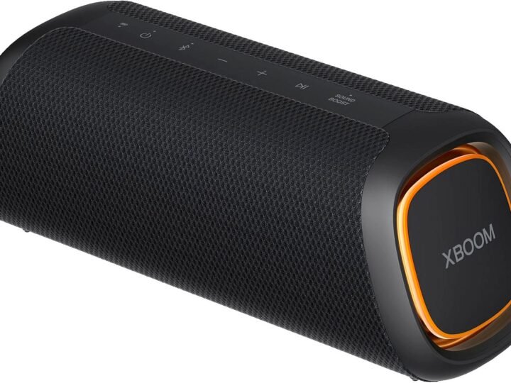 LG XBOOM Go XG7: graves potentes e bateria incansável com assinatura Meridian