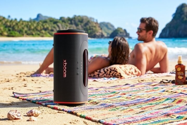 LG xboom Blast: nova caixa de som para festas com 220W, IP68 e bateria removível de 35 horas