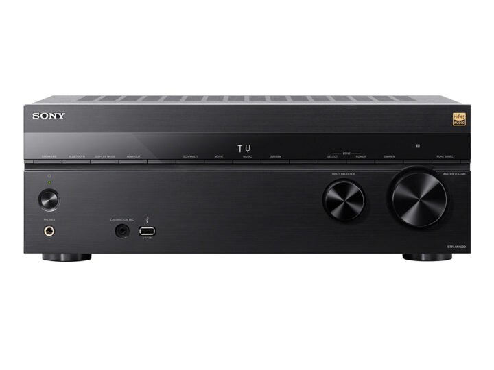 Sony STR-AN1000: o receiver 7.2 que faz mapeamento espacial 360° e conecta com tudo — menos com seu toca-discos