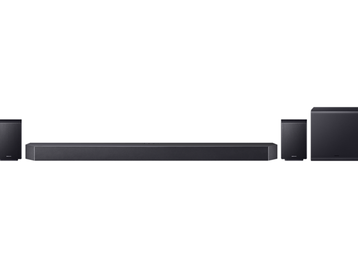 Samsung HW-Q990H: a nova soundbar flagship de 2026 chega com 11.1.4 canais, Eclipsa Audio e subwoofer compacto