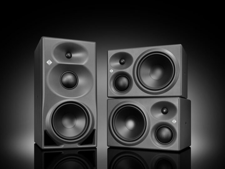 Neumann KH 310 II e KH 350: os novos monitores de estúdio de três vias chegam com DSP de 32 bits e 585 W