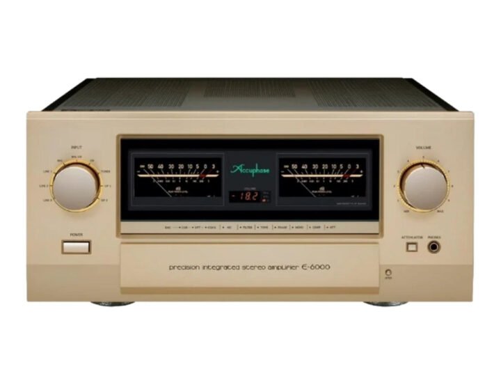 Accuphase E-6000: integrado mais potente da marca entrega 260 W em 8 ohms e pré com Balanced AAVA