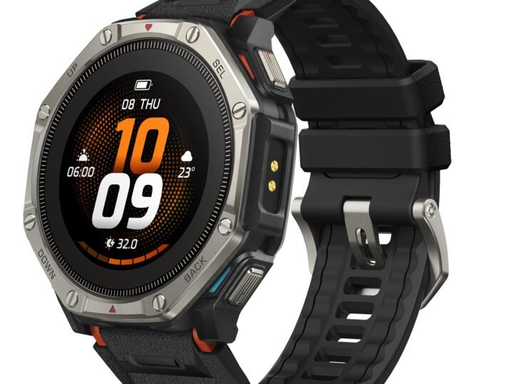 Amazfit T-Rex Dual Solar: smartwatch com tela AMOLED e recarga solar dos dois lados promete até 25 dias