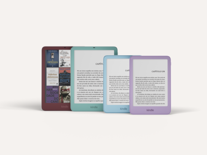 Amazon anuncia novos Kindle, Paperwhite e Colorsoft no Brasil; veja preços e disponibilidade