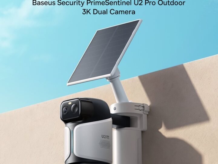 Baseus PrimeSentinel U2 Pro: câmera externa tem holofote que segue o invasor e duas lentes 3K