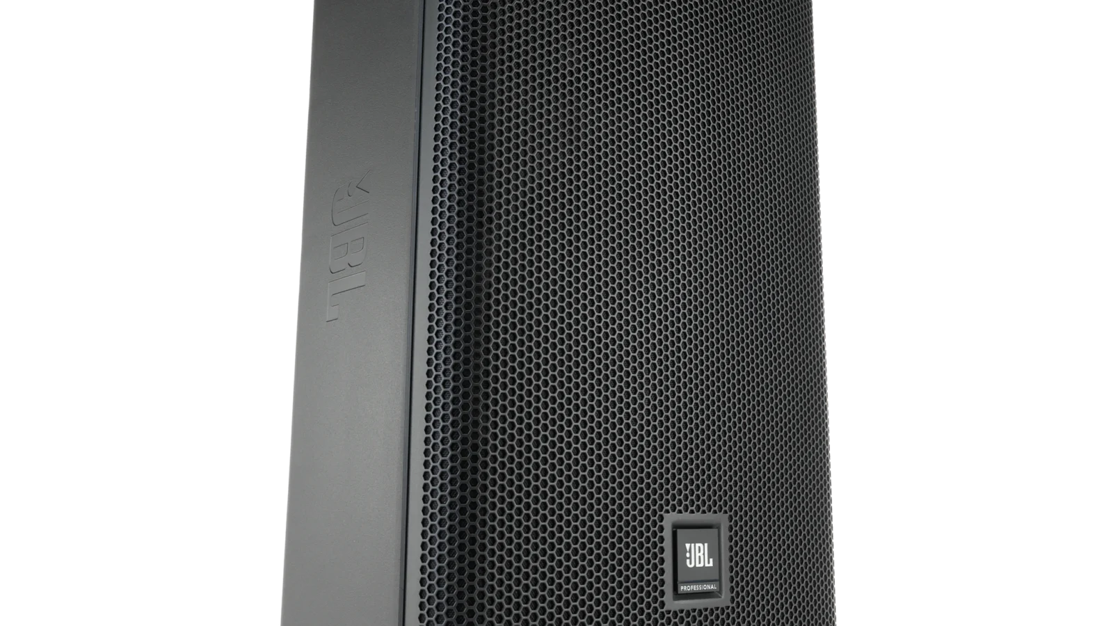 Caixa de som ativa JBL EON712 de 12 polegadas, gabinete preto de polipropileno com grade metálica