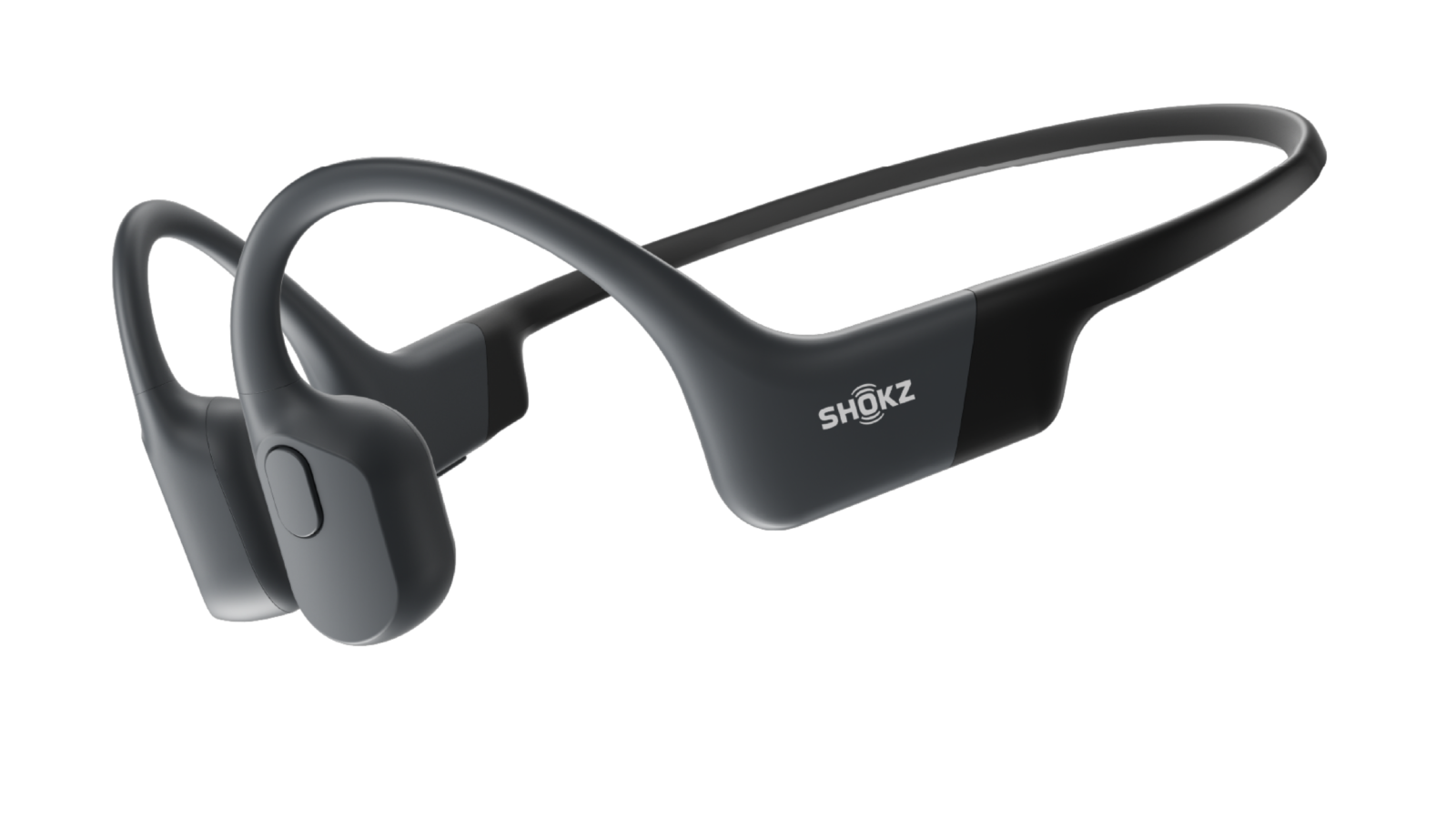 Fone de condução óssea Shokz OpenRun preto