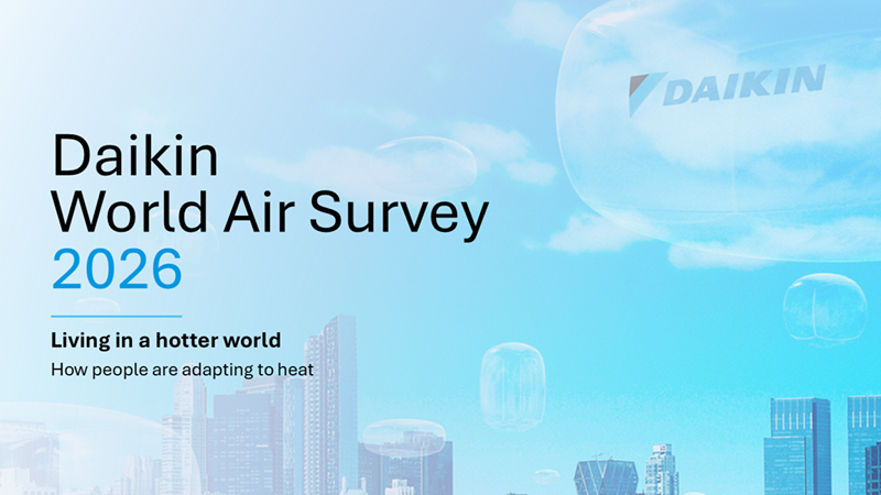 Daikin World Air Survey 2026: Living in a Hotter World