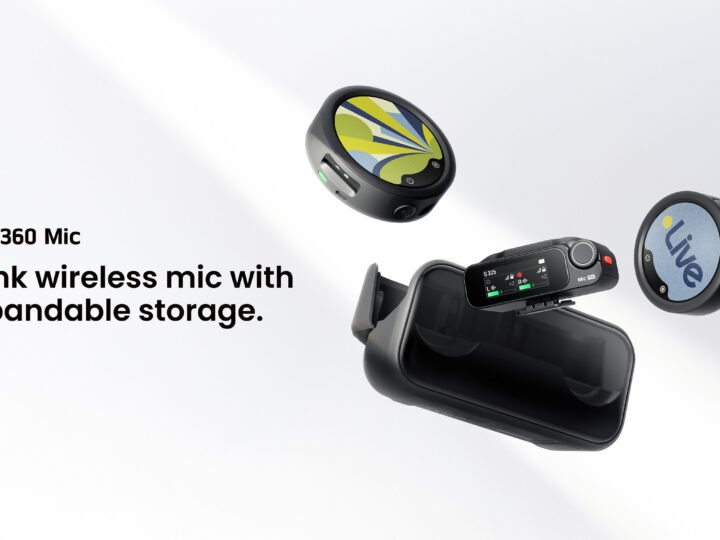 Insta360 Mic: microfone sem fio com tela E-Ink, microSD e gravação 32-bit float chega por US$ 139,99