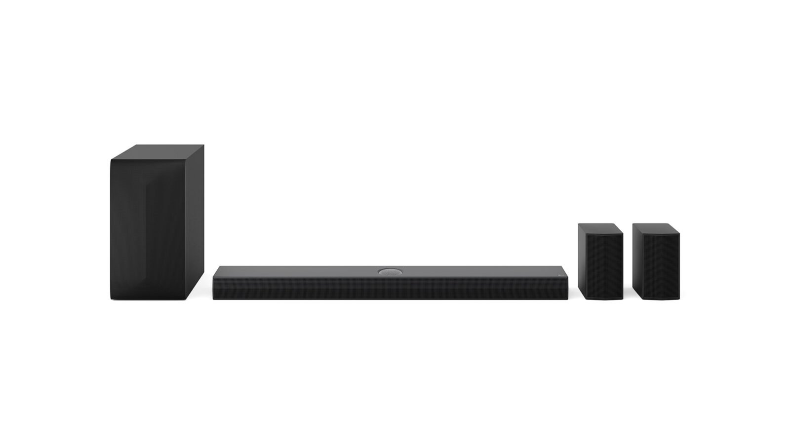 Soundbar LG S70TR com subwoofer sem fio e par de caixas traseiras