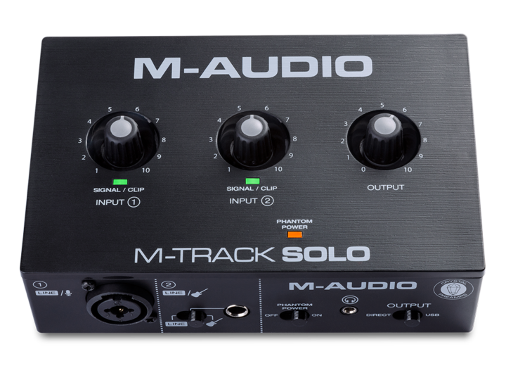 M-Audio M-Track Solo vale a pena em 2026? Análise da ficha técnica da interface USB mais barata da marca