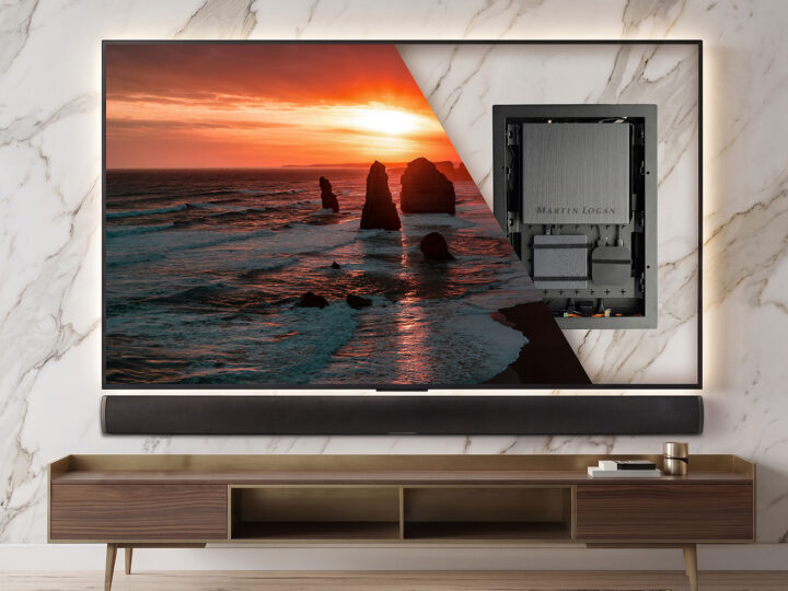 MartinLogan USR51: o primeiro receiver da marca é um 5.1 fino que some atrás da TV