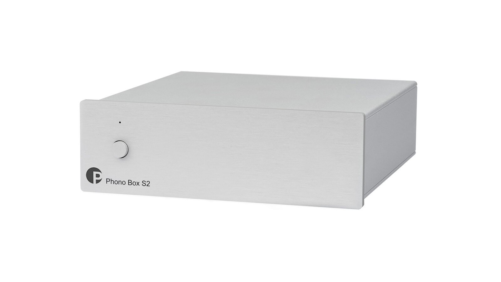 Pré-amplificador de phono Pro-Ject Phono Box S2 em gabinete metálico compacto
