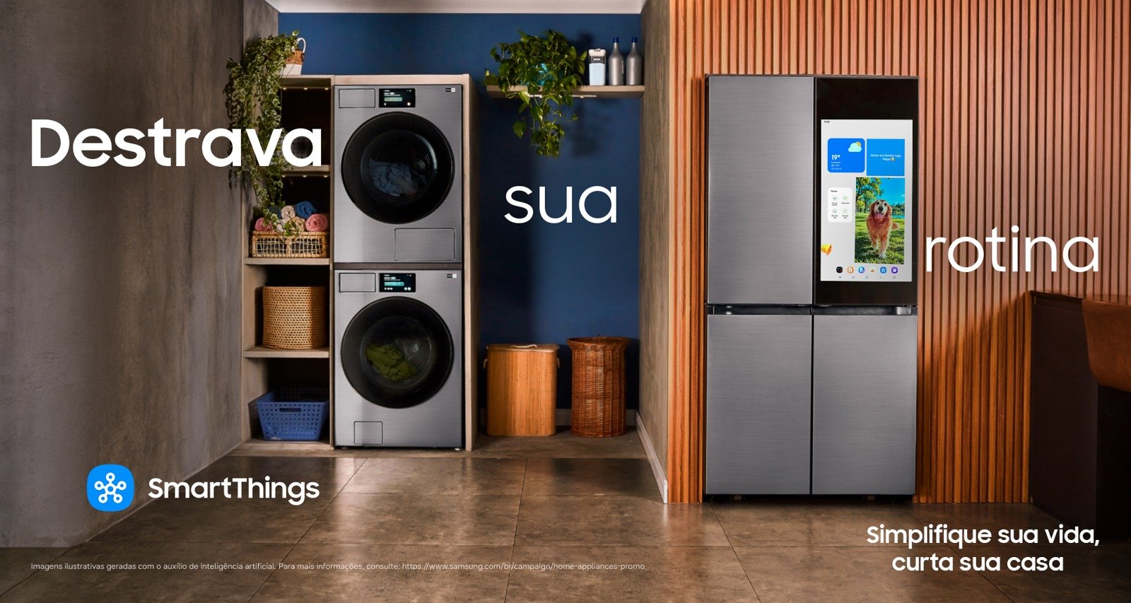 Samsung coloca SmartThings no centro da campanha Destrava sua rotina