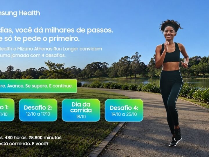 Samsung Health abre desafio virtual da Mizuno Athenas para 18 de outubro
