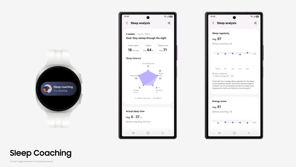 Samsung Health reduz dados para iniciar treino de sono e integra rotas do Strava