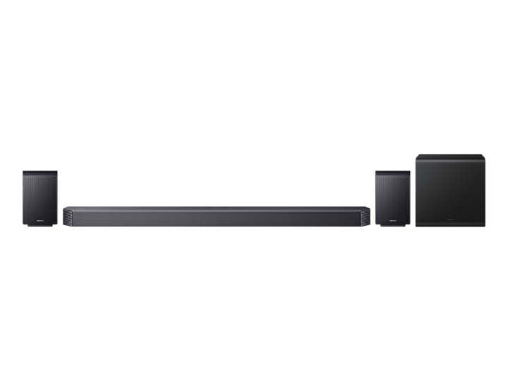 Samsung HW-Q930H vale a pena? Análise da ficha técnica da soundbar 9.1.4 com caixas traseiras sem fio