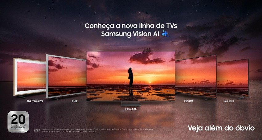 Samsung apresenta TVs Micro RGB, OLED e Mini LED em encontro com a Ramsons em Manaus