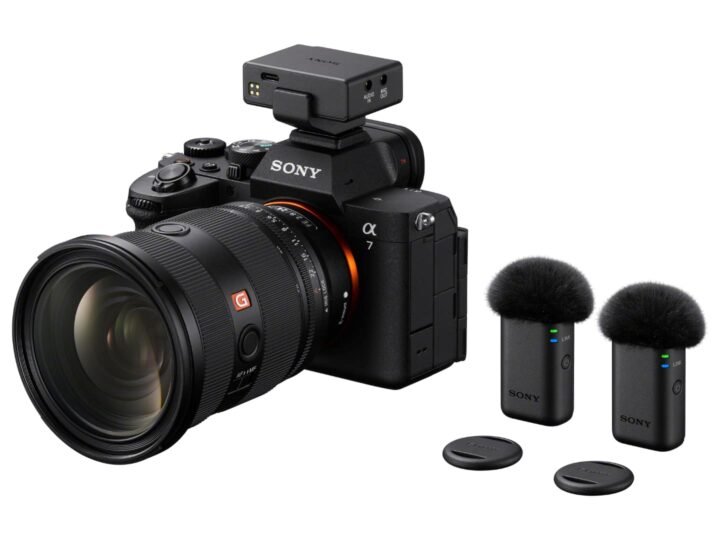 Sony ECM-W5: microfone sem fio grava 32-bit float direto na câmera e tem 64 GB internos