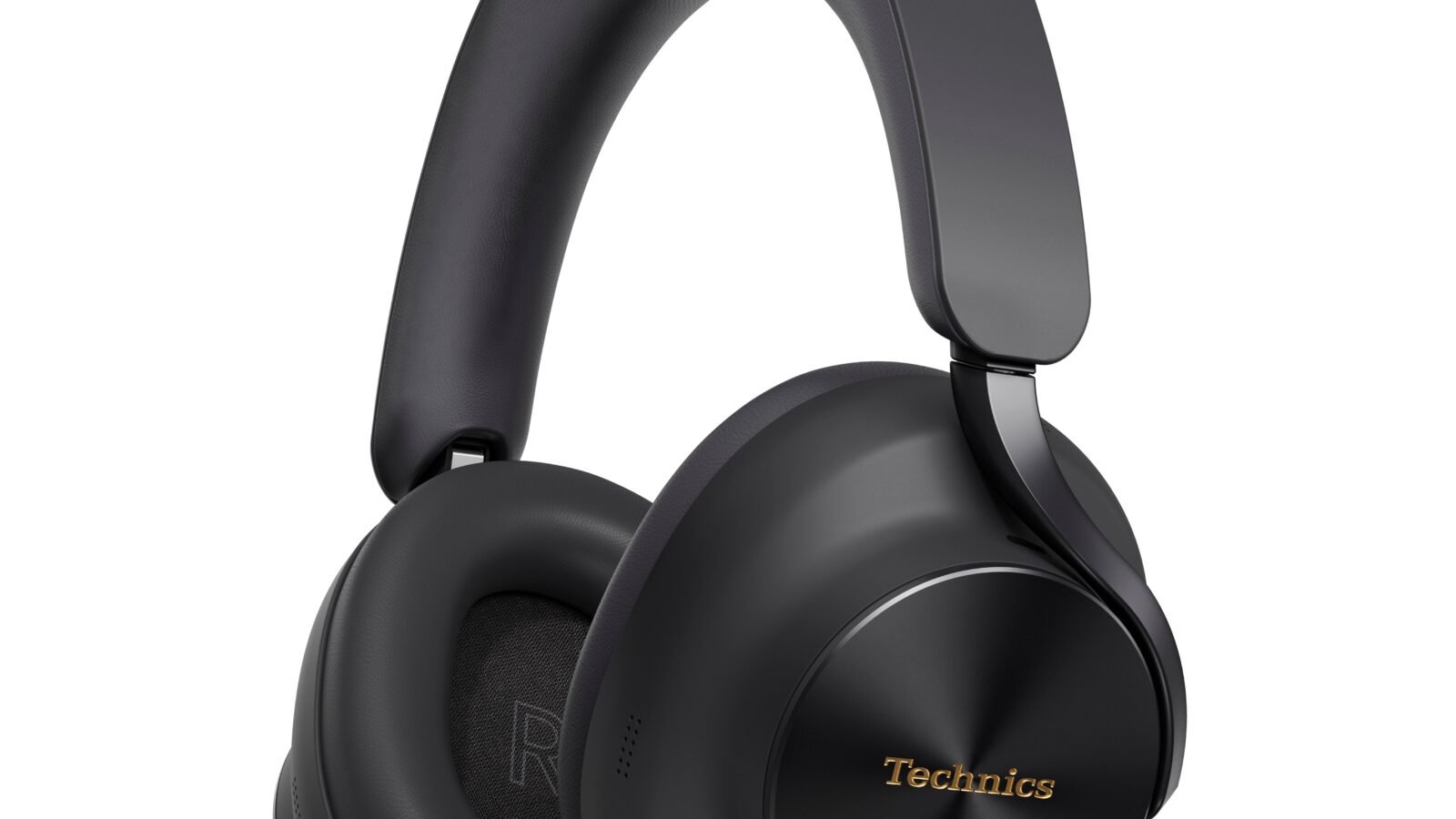 Headphone sem fio Technics EAH-A1000 na cor preta, com arco acolchoado e conchas over-ear