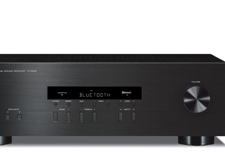 Yamaha R-S202 vale a pena em 2026? Análise da ficha técnica do receiver estéreo de 100 W com Bluetooth